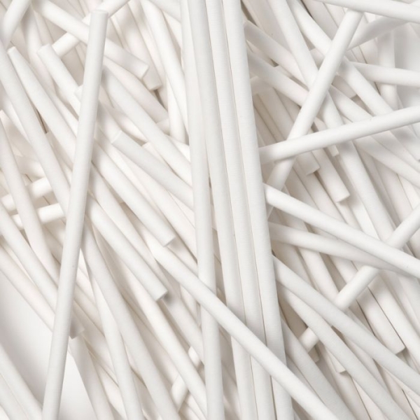 CakePop Sticks - Paper White 15cm